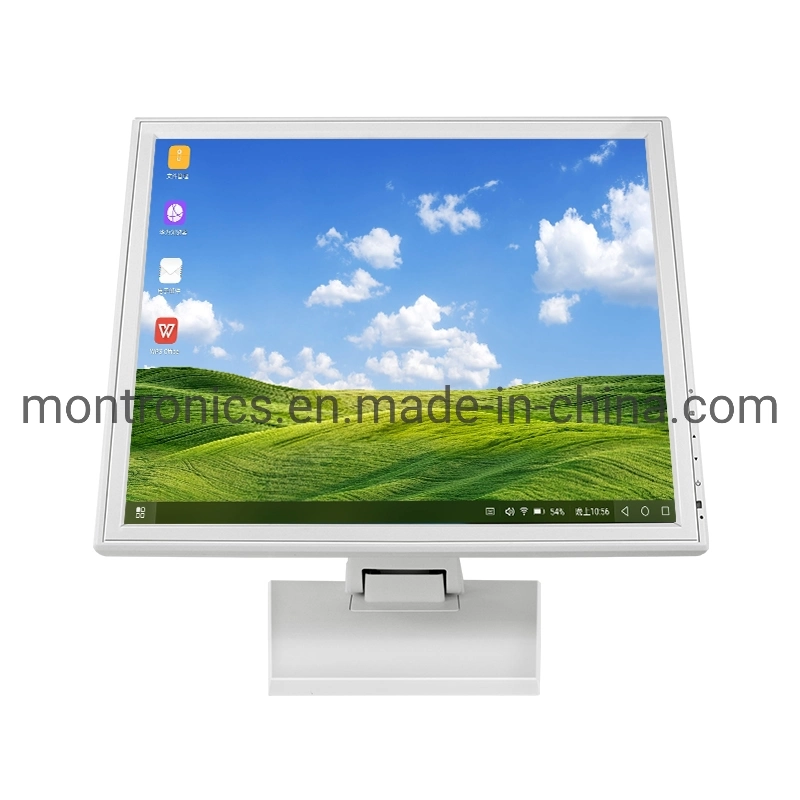 OEM High Brightness Medical White Monitor 17 Inch Touch Screen Monitor Medical Display for Hospital with HDMI Port White Touch Monitor with En60601 Certified