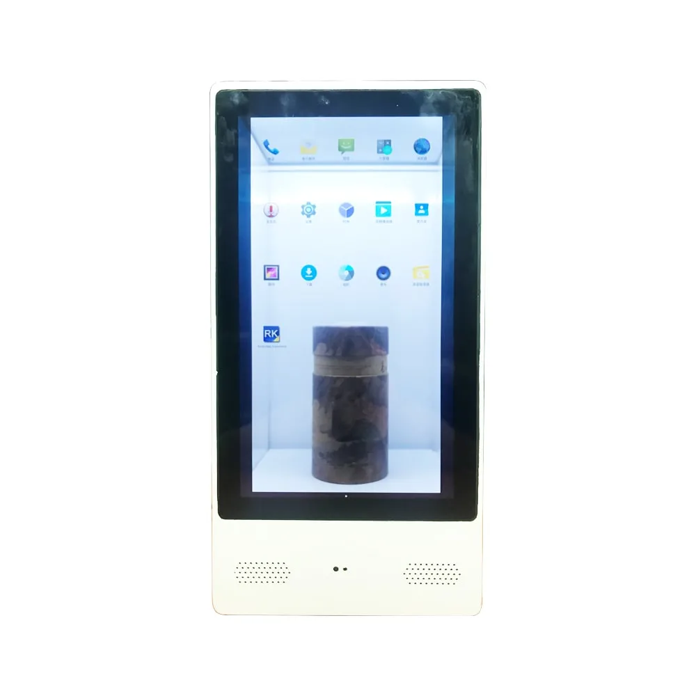 55 Inch Transparent OLED Android Tablet Kiosk Display Touch Screen with Digital Signage Software