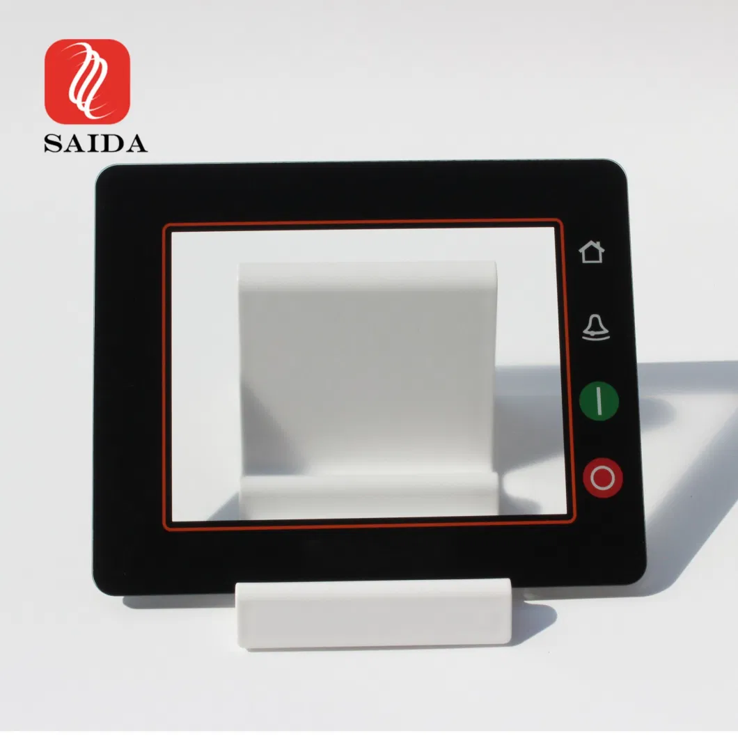 AG/Ar/Af Treatment 3mm Tempered Display Touch Cover Glass for Truck Monitor