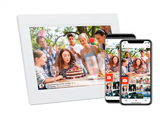 10.1 Inch HD Android WiFi Digital Photo Video Playback Touch Screen Smart Photo Cloud Frame