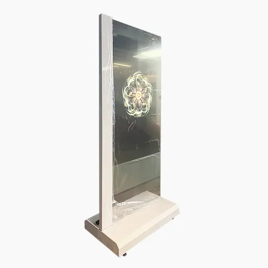 43 Inch Standing Double Sided Transparent Screen Advertising Video Display Player Double Signage OLED Digital Signage 