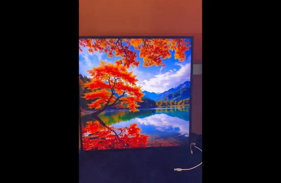 10 Kg 33.3 Inch 1900*1900 WiFi Digital Signage Kiosk Picture Video Photo Art Frame 
