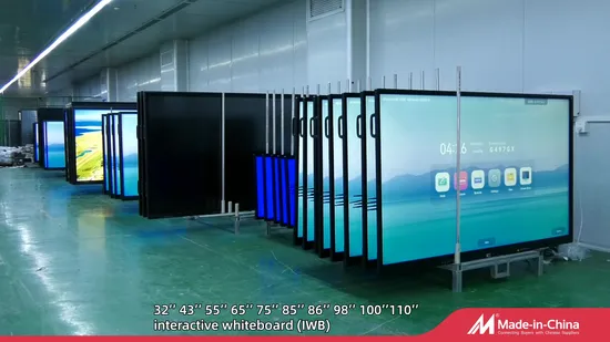 65 Inch 4K LCD Interactive Whiteboard 