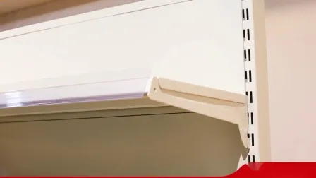 Double Sided Customized Supermarket Hypermarket Metal Shelf 