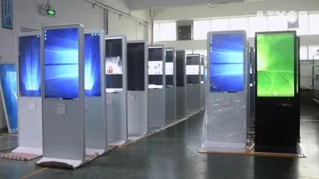 New Thin 50inch Transparent Screens Hanging Double Sided LCD Display Digital Signage Advertising Player Interactive Kiosk 
