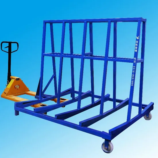 Durable Factory Direct Supply Metal Rack Glass Storage Rack 