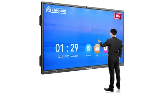 Conference Classroom All in One 65 75 86 100 Inch Teaching Board Touch Screen Smart TV Digital LCD Whiteboard Interactive Flat Panel Display for Meeting 