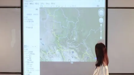 Multi Users Dual Pen Portable Smart Board Interactive Whiteboard for Schools 