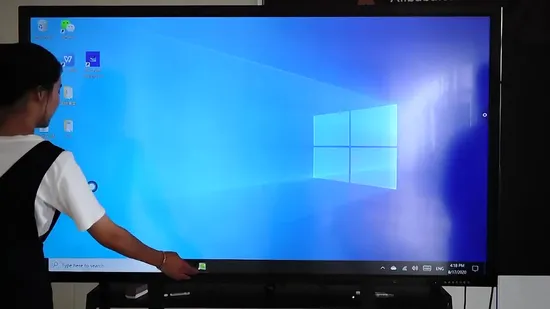 Interactive Touch Screen Learning Panel for Modern Classrooms 
