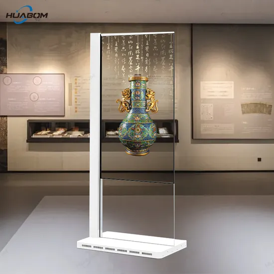 Indoor 55 Inch Transparent Displays Panel Screen for Advertising 4K OLED Screen 