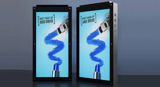 88 Inch Double Sided LED Bus Shelter Screen 