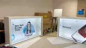 Transparent OLED Modules 1080P 2K 4K HD 1920*1080 Transparent OLED Display Touch Screen Transparent OLED Screen 