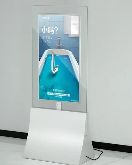 43/55inch Transparent LED Displays Double