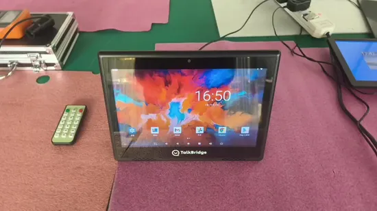 LCD WiFi Touch Aluminum Digital Photo Frame LCD Video Screen Kiosk Media Player 