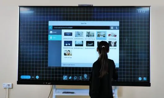 Hot Sale Cheap Price 65 Inch School Android Educational Smart Electronic Classroom Whiteboard 